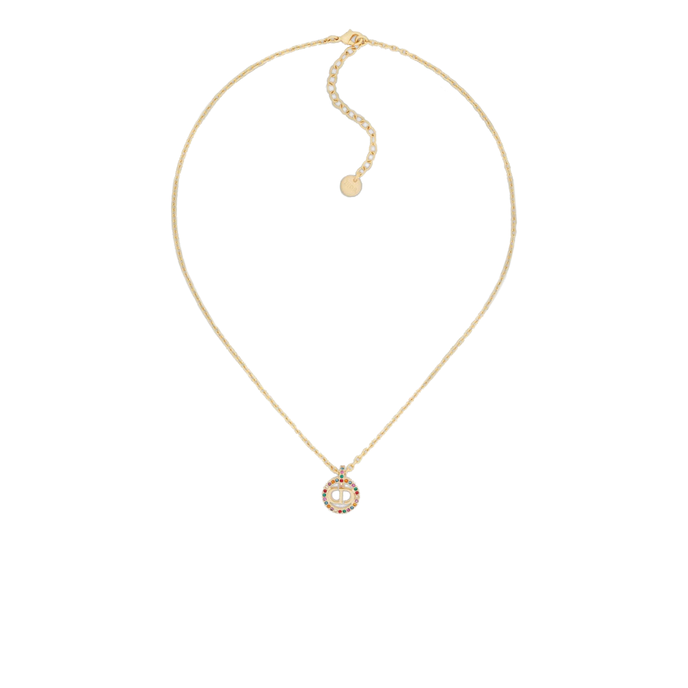 D*or petit cd necklace n2239womcy_01xu